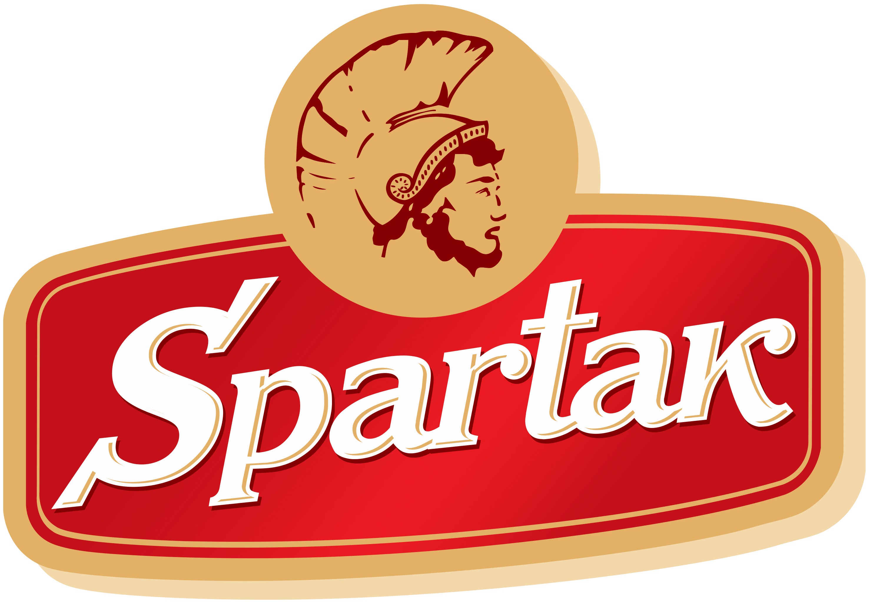 Логотип кондитерской фабрики Спартак